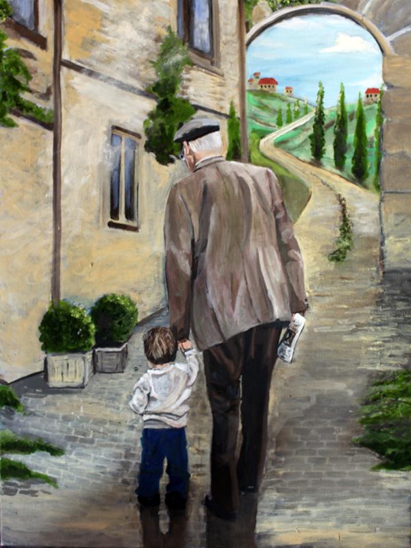 Grandfather and Grandson